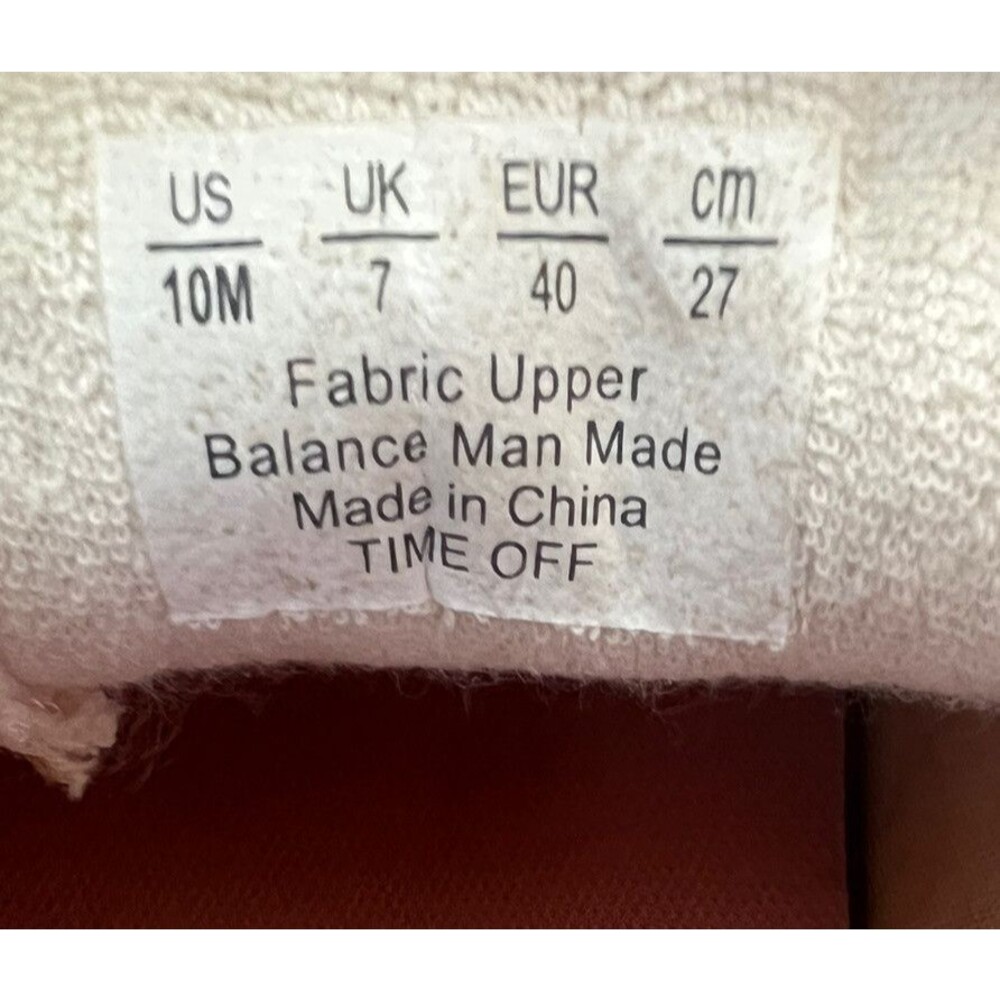 Dr. Scholl's Time Off Platform Sneaker, Women's Size 10 M, Beige MSRP $90 - Picture 10 of 10